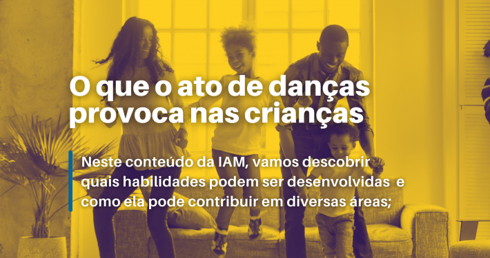 O que o ato de danças provoca nas crianças