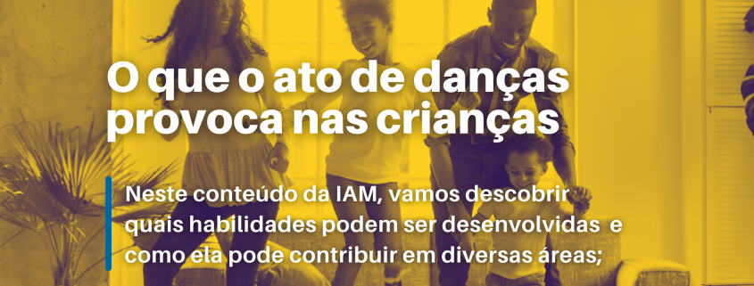 O que o ato de danças provoca nas crianças