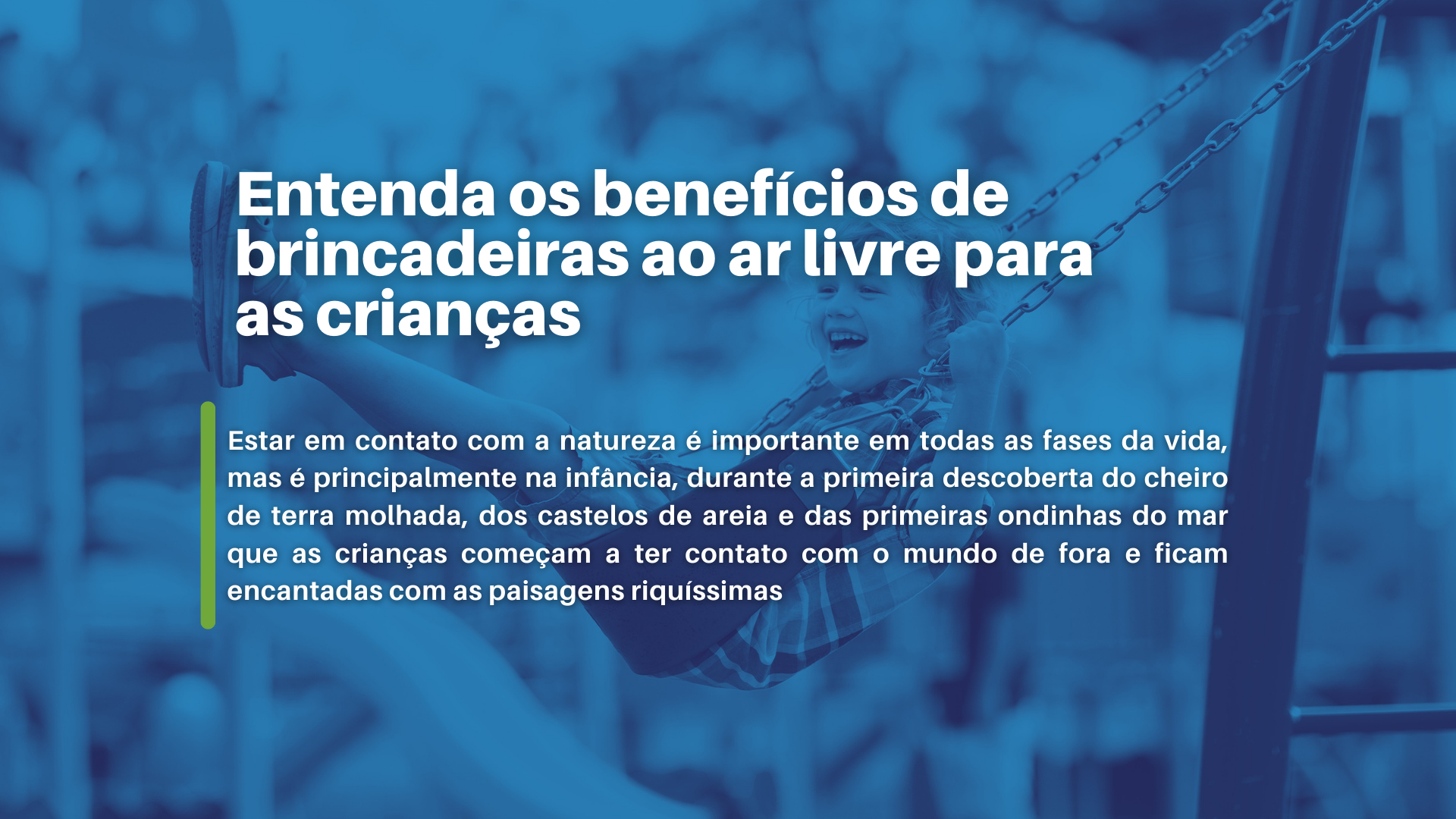 Entenda os benefícios de brincadeiras ao ar livre para as crianças ...