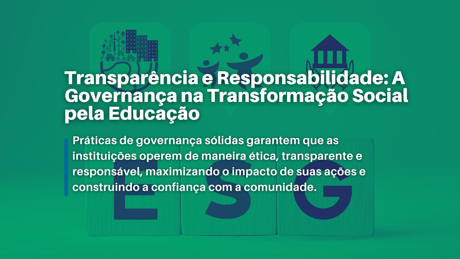 Transparência e Responsabilidade: A Governança na Transformação Social ...